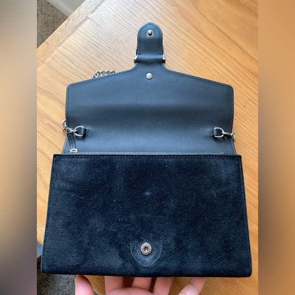 Authentic Gucci GG Dionysus Suede Chain Wallet Small Crossbody Shoulder Bag EUC - Picture 8 of 16